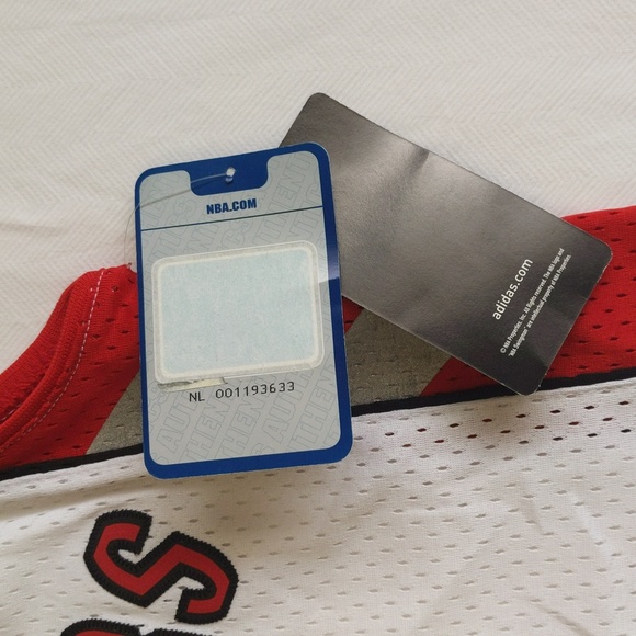 NEW adidas Toronto Raptors #4 Chris Bosh NBA basketball jersey youth size small - Picture 4 of 15